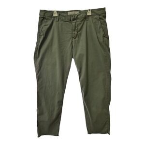 Frank & Eileen Olive Wide Leg Pants